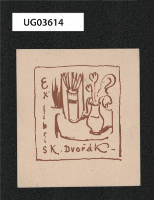 Ex libris K. Dvořák