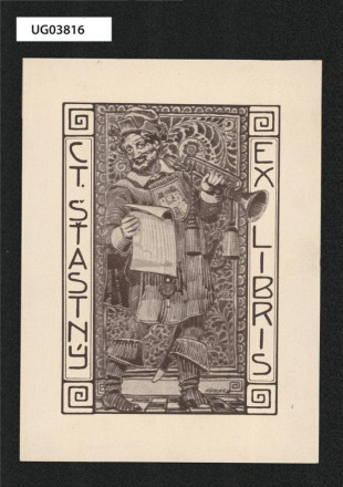 Ex libris Ct. Šťastný