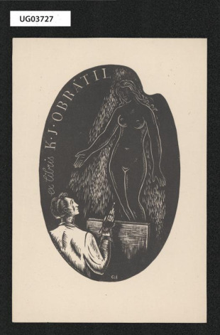 Ex libris K. J. Obrátil