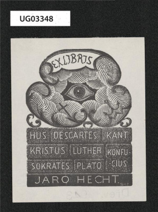 Ex libris Jaro Hecht