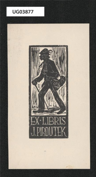 Ex libris J. Piroutek