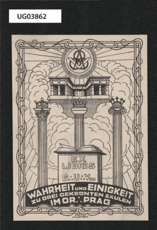 Exlibris G. U. V.