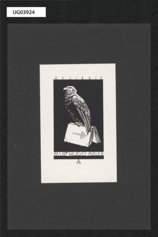 Ex libris MUDr. Hugo Adler