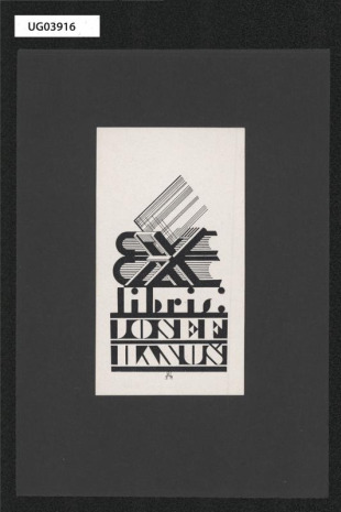 Ex libris Josef Hanuš