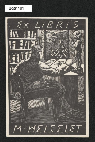 Ex libris M. Helcelet