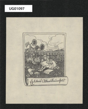 Ex libris Albert Bauersfeld