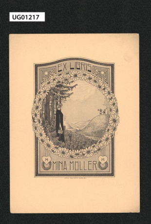 Ex libris Mina Müller