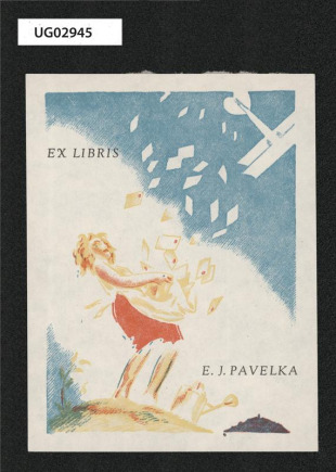 Ex libris E. J. Pavelka