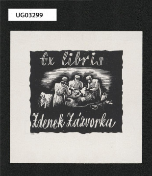 Ex libris Zdenek Zázvorka