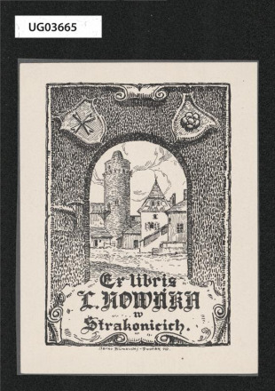 Ex libris L. Nowáka w Strakonicích