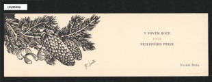 novoročenka Ferdiše Duši (ipse sibi) na r. 1953