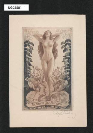 Ex libris Jan Unger ( eroticis)
