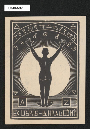 Ex libris - B. Hradečný