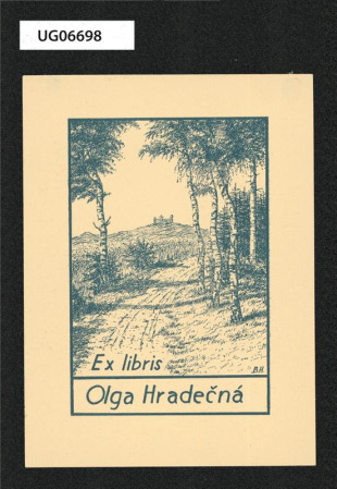 Ex libris Olga Hradečná