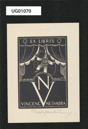 Ex libris Vincenc Nesvadba