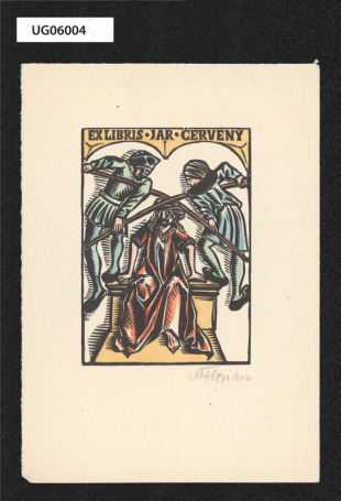 Ex libris Jar. Červený