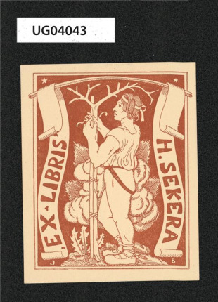 Ex libris H. Sekera