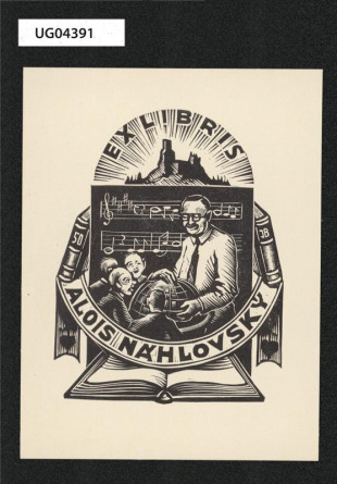 Ex libris Alois Náhlovský