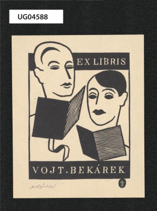 Ex libris Vojt. Bekárek