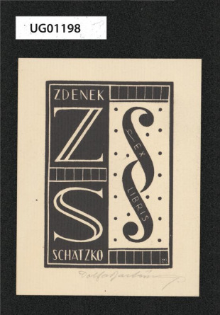 Ex libris Zdenek Schätzko