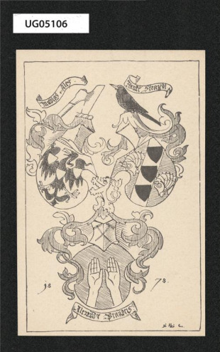 Mikoláš Aleš / Frank Straybl / 18-78 / Alexandr Brandeis (ex libris)