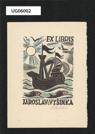 ex libris Jaroslav Vyšinka