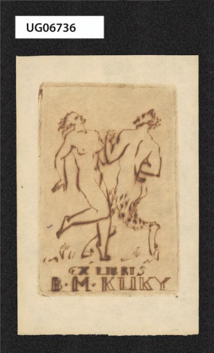 Ex libris B. M. Kliky
