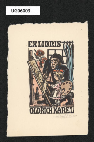 Ex libris Oldřich Karel