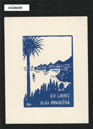 Ex libris Olga Hradečná