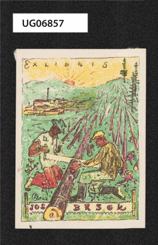 Ex libris Jos. Brzek