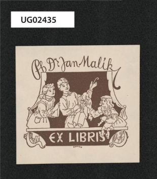 PhDr Jan Malík / ex libris