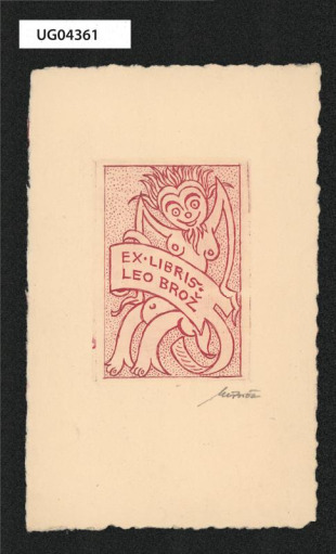 Ex libris Leo Brož