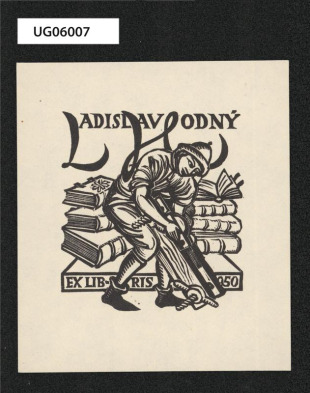 Ex libris Ladislav Hodný
