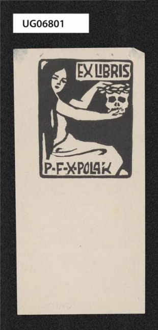 Ex libris P. F. X. Polak