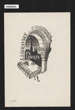 Ex libris Š. Zákravský