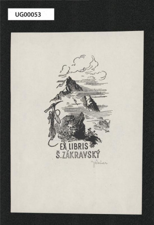 Ex libris Š. Zákravský