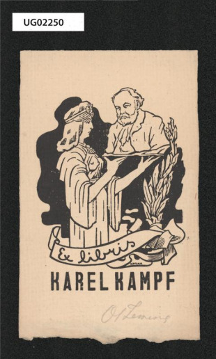 Ex libris Karel Kampf