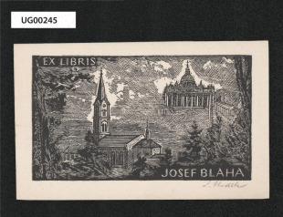 Ex libris Josef Blaha