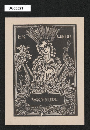 Ex libris Vács. Rudl