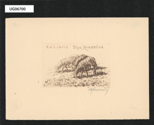 Ex libris Olga Hradečná
