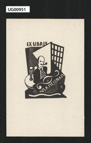 Ex libris Dr K Mejsnar