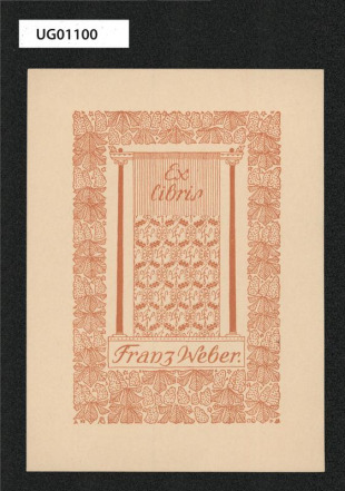 Ex libris Franz Weber