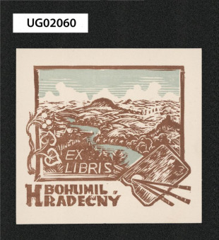 Ex libris Bohumil Hadečný