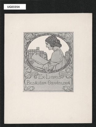 Ex libris Bedřiška Obrátilová