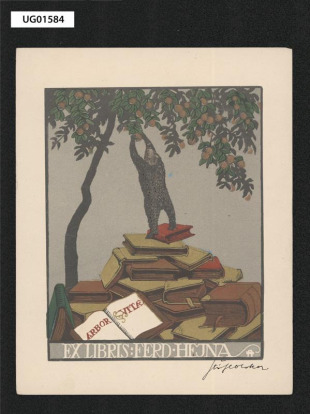 Ex libris Ferd. Hejna
