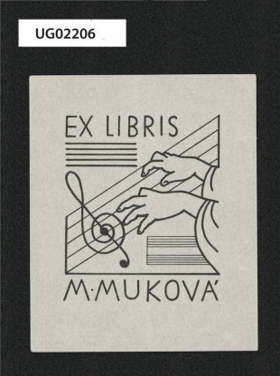 Ex libris M. Muková