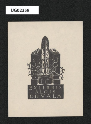 Ex libris Alois Chvála