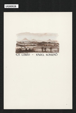 ex libris - Karel Konrád