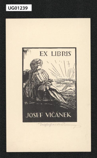 Ex libris Josef Vičánek