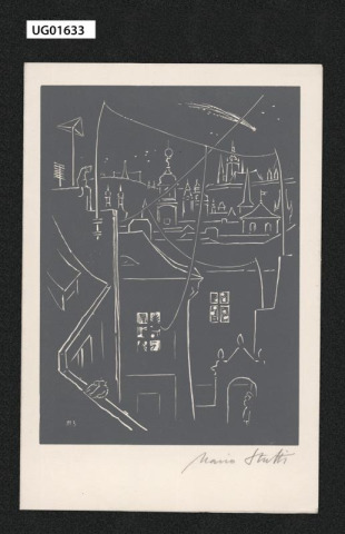 novoročenka Českosloveského rozhlasu 1948, dvojlist
